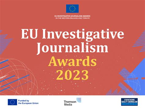 Calls Opens for EU Investigative Journalism Award 2023 - EU WB