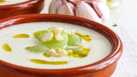 Ajoblanco - Spanish Garlic Soup Recipe | Happy Foods Tube - YouTube