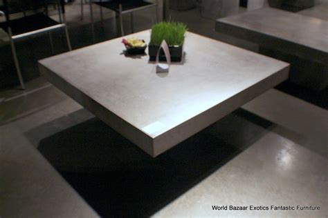 Furniture: DIY Cement Coffee Table Look Perfect For Your Living Room ...