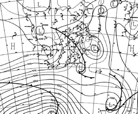 Synoptic Weather Map Of South Africa - United States Map