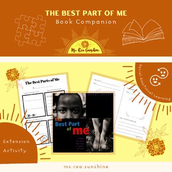 The Best Part of Me | Book Companion by mssunnysideup | TPT