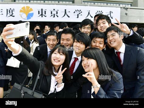 Newly enrolled students of the University of Tokyo, Japan's most ...