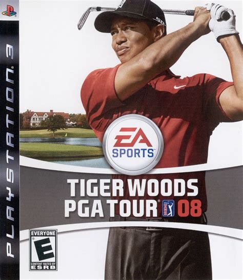 Tiger Woods PGA Tour 08 cover or packaging material - MobyGames