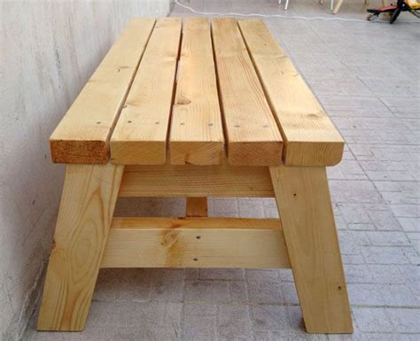 How To Build A Simple Sitting Bench | Wood diy, Wood projects, Woodworking projects diy