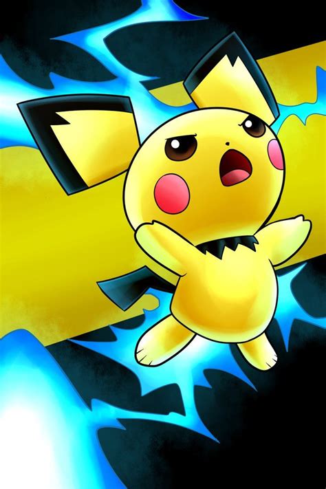 19. Pichu (SSBU) by AndrewMartinD | Cute pokemon wallpaper, Pichu ...