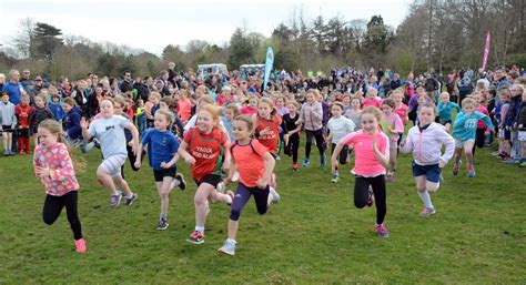 Children run in cross country race for Urdd National Eisteddfod - Daily Post