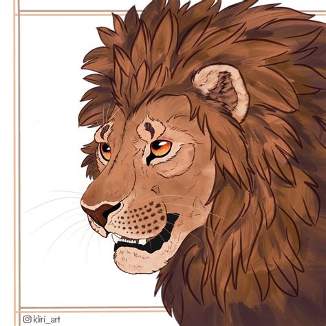 Aslan from Narnia by kliriart on DeviantArt