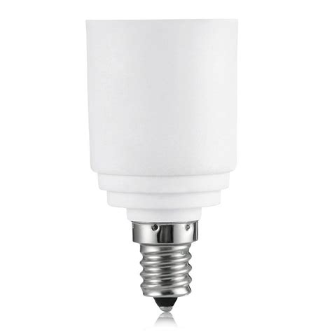 e12 to e27 bulb adapter lampholder base socket for led light ac110-240v ...