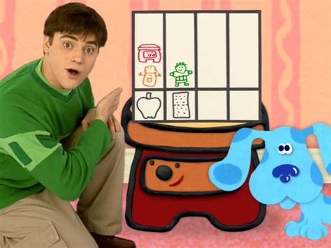 Image - Blue's Clues Sidetable Drawer with Snack Chart.jpg | Blue's ...