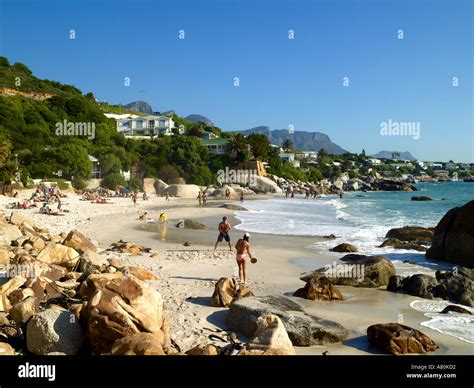 Clifton Beach Resort Area Stock Photo - Alamy