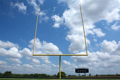 Football Field Goal Post Stock Photos, Pictures & Royalty-Free Images - iStock