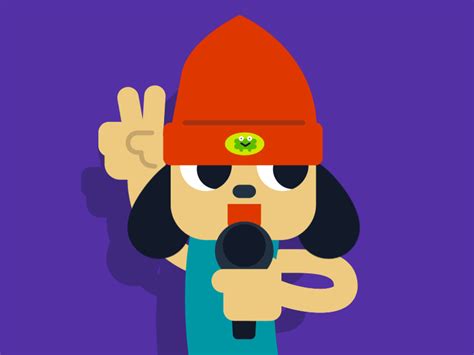 PaRappa the Rapper | Game character, Cute gif, Rapper