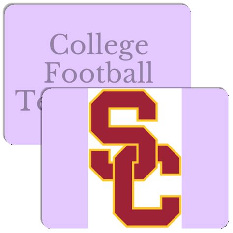 College Football Team Logos - Match The Memory