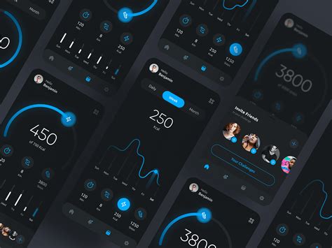 Step Counter App on Behance