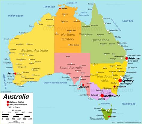 Australia Maps | Map of Australia