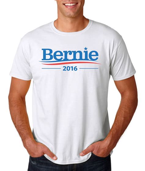 Bernie Sanders For President 2016 T Shirt Bern USA Democrat Tee Short Sleeves New Fashion T ...