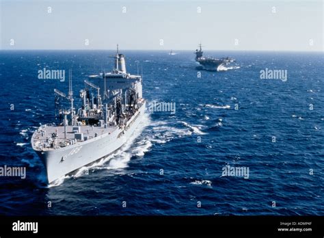 USS John F. Kennedy aircraft carrier in sea Stock Photo - Alamy