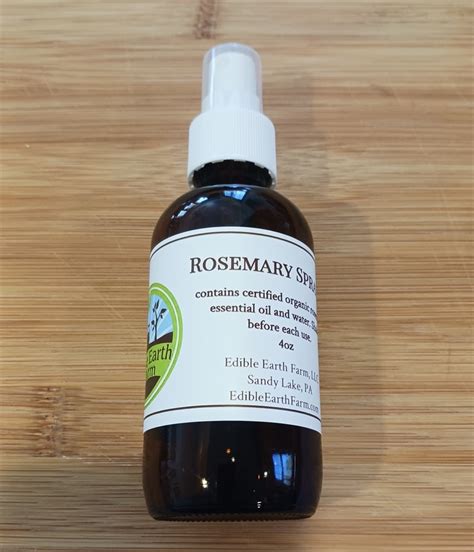 Aromatherapy Spray-Rosemary – Edible Earth Farm