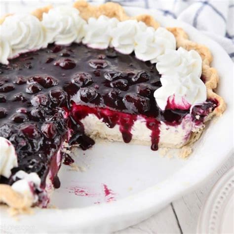 Blueberry Cream Cheese Pie + Video | Dessert Now Dinner Later