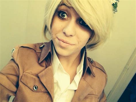 Armin Arlert Cosplay With Flower Crown 1 by DoItForTheCosplay on DeviantArt