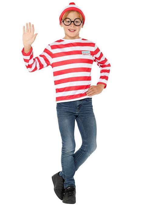 Kids Wally Costume Kit Where's Wally?