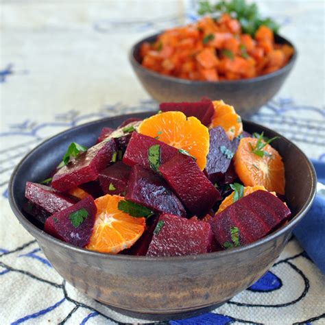 Moroccan Beet Salad with Tangerines and Cinnamon — Former Chef