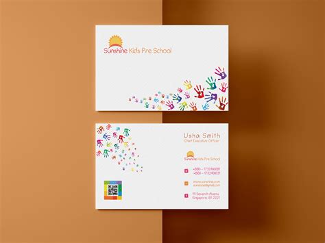 Colorful Business Card on Behance