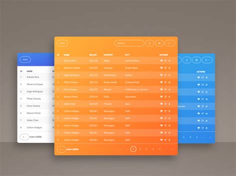 Fresh Bootstrap Table: Bootstrap Datagrid Snippet @ Creative Tim