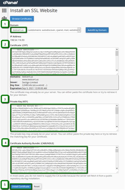 How to install an SSL Certificate in cPanel – HelpDesk | SSLs.com