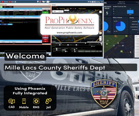 Welcome Mille Lacs County Sheriffs Department - ProPhoenix Public Safety Software