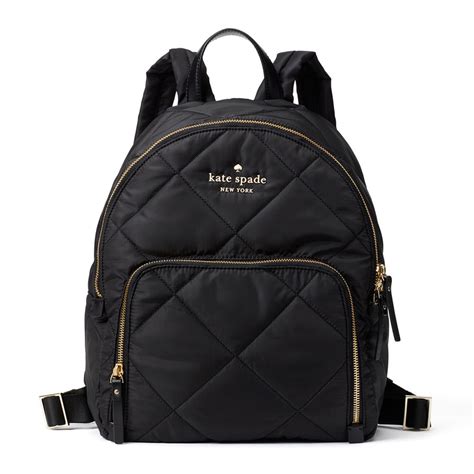 Kate Spade Watson Lane Quilted Hartley Backpack Black | Women's ...