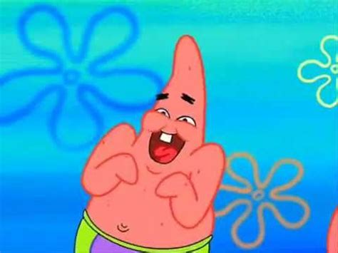 Patrick Star laugh funny! - YouTube