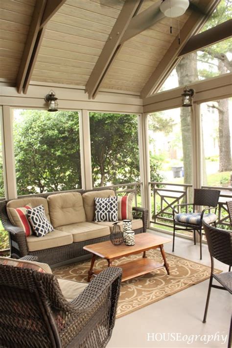 HOUSEography: Screen Porch: Furniture and More