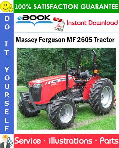 Massey Ferguson MF 2605 Tractor Parts Manual (Made In India for USA / CAN / SA / ANZ) – PDF Download