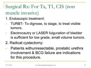 Bladder cancer | PPT