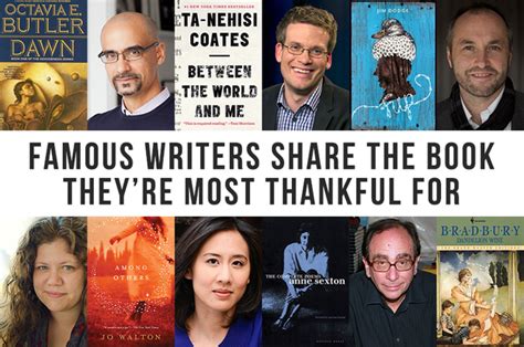 12 Famous Writers Told Us About The Book They're Most Thankful For ...