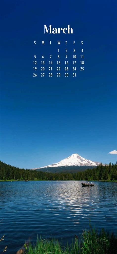 2023 March Calendar Wallpaper - iXpap