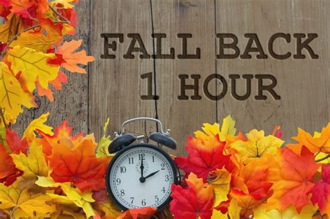 Daylight Savings!! Time to FALL back 1 hour - Denver City Chamber of Commerce