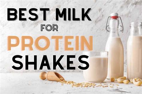 The Best Milk for Protein Shakes - Toshoya McEwan