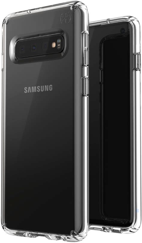 Best Buy: Speck Presidio Stay Clear Case for Samsung Galaxy S10 Clear ...