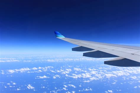 Free Images : horizon, wing, sky, flying, airplane, plane, vehicle ...