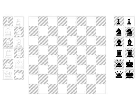 Diagram Chess Board & Pieces Free Stock Photo - Public Domain Pictures