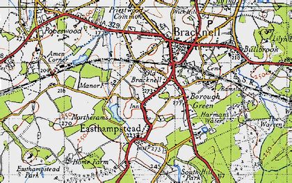 Bracknell photos, maps, books, memories - Francis Frith