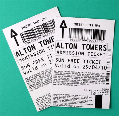 draw, glue, glitter, make: Free Alton Towers Tickets