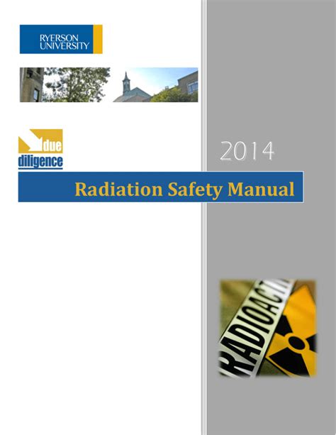 Radiation Safety Manual