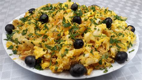 Recette de bacalhau a bras - Des recettes healthy saines et faciles