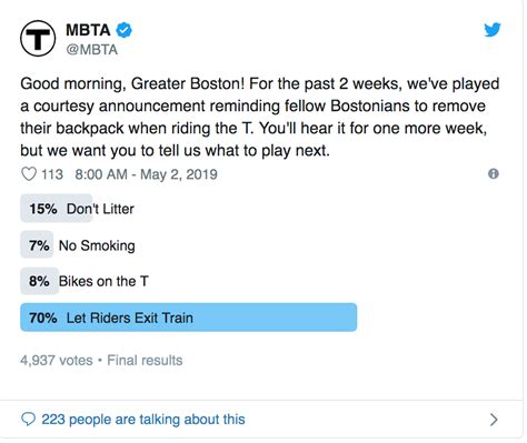 Listen Up: MBTA Courtesy Announcements - Caught In Dot