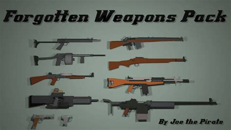 Mod "Forgotten Weapons Pack" for Ravenfield (Build 10) download