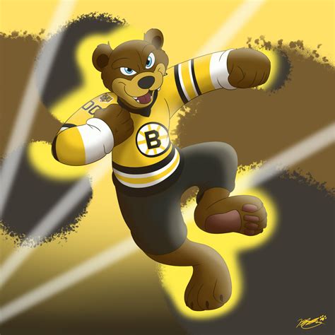 Bruin Mascot Clip Art