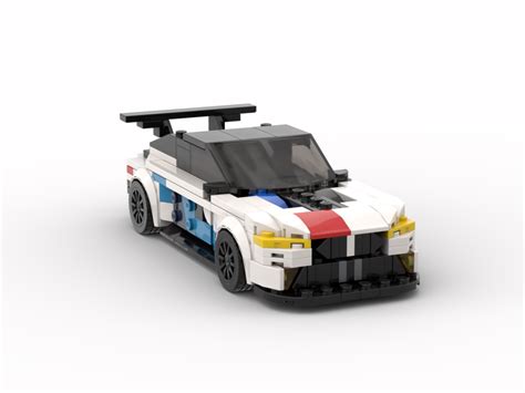 LEGO MOC BMW M8 GTE by ARJBros | Rebrickable - Build with LEGO